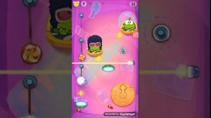 Kumpulan cut the rope time travel Mr. Om Nom sad and christmas om nom sad