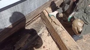 Как заменить нижний гнилой венц сруба на газосиликатн