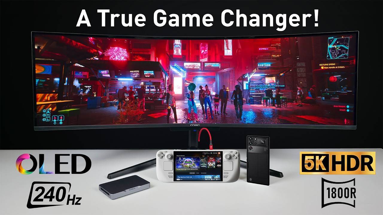 The INNOCN 49Q1S OLED Ultra Wide Monitor Will Change The Way You Game! смотреть онлайн