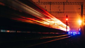 "Скорый поезд" - ВИА "Весёлые ребята"  Муз. Д. Тухманов, стихи В. Харитонов.