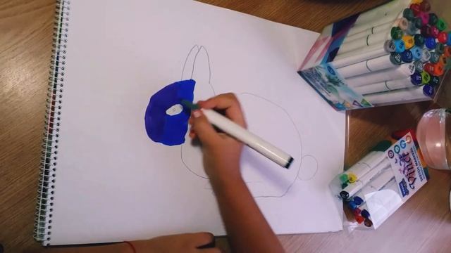 Как просто нарисовать неонового зайчика смотреть онлайн