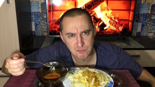 Мукбанг/Рожки/Гуляш/Икра кабачковая смотреть онлайн