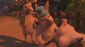 Захватывающие рассказы Шрекa - Поросенок, который кричал "Волк" (2012) / Shreks Thrilling Tales