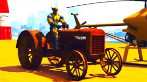 Мультики про трактор и вертолеты с супергероями для детей