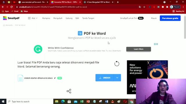 Cara Merubah Pdf Ke Word Di Laptop Offline Dan Online