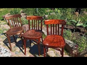 Как отреставрировать венские стулья своими руками.