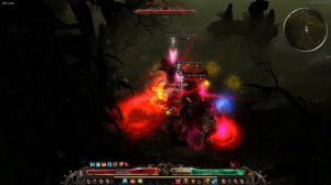 Grim Dawn. Осквернитель (Подрывник+Некромант) на витальном уроне.