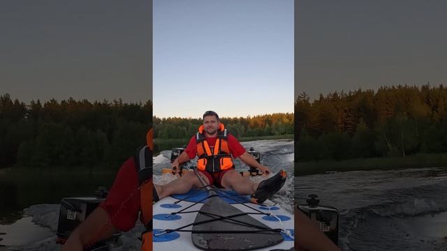 Ставим 2 мотора на сапборд смотреть онлайн