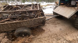 Сезон металлокопа открыт! Первый выезд. Деревня лесорубов.