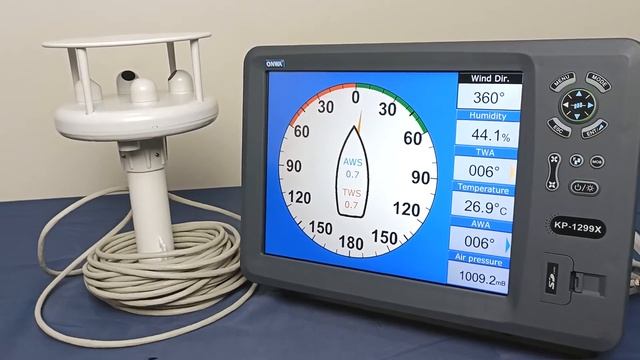Testing the ONWA KW-360 Anemometer Response смотреть онлайн