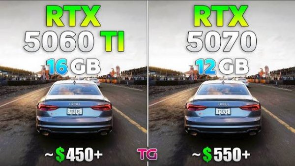 RTX 5060 Ti vs RTX 5070 - Test in 12 Games