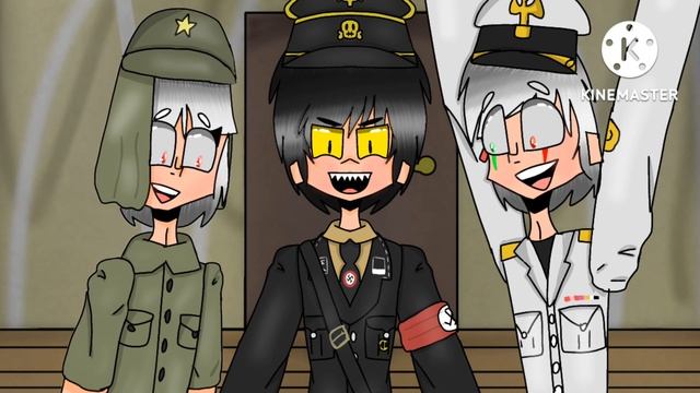 Meme Мы к вам заехали на час!/Вторая мировая/Contryhumans/неанимация/ смотреть онлайн