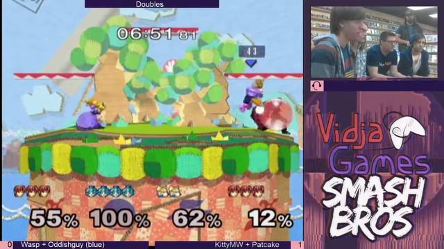 Melee at Vidja #64 Wasp + Oddishguy vs Kitty MW + Patcake смотреть онлайн