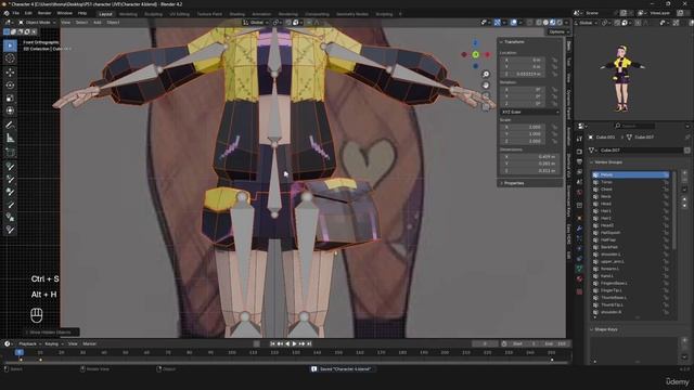 3.1 -Rigging and Weight Paints