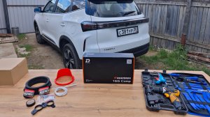 Замена задних штатных динамиков в Chery Tiggo 4 new на DL Audio Anaconda 165 Comp