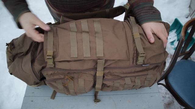 Budget Camping Backpack - (Mardingtop 75L Molle Hiking Pack)