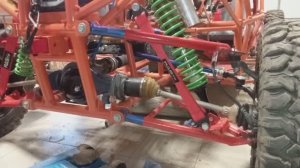 Рулевые тяги на ШС, окончательная сборка