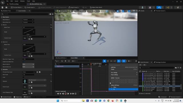 81 - Animation Montage Hop Braced HopLeft HopRight смотреть онлайн