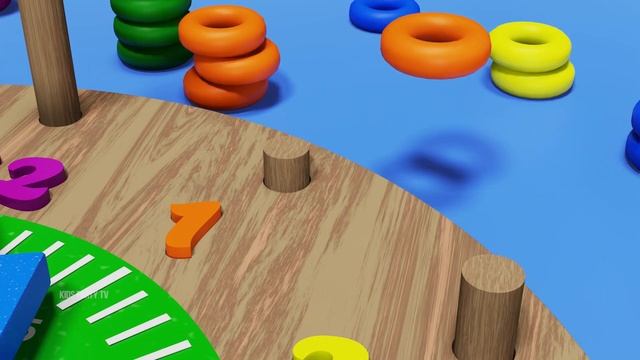 Изучаем время по часам для детей - Учимся считать от 1 до 12 - Цифры минуты и часы смотреть онлайн