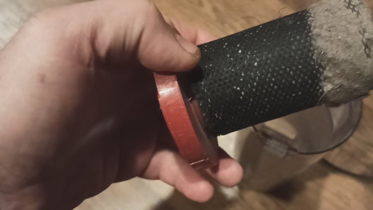 Как сделать одноразовый фильтр для вертикального ручного пылесоса своими руками. смотреть онлайн