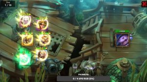 Крушители Подземелий от 401 до 1501 уровня! Колода для ОСАДЫ