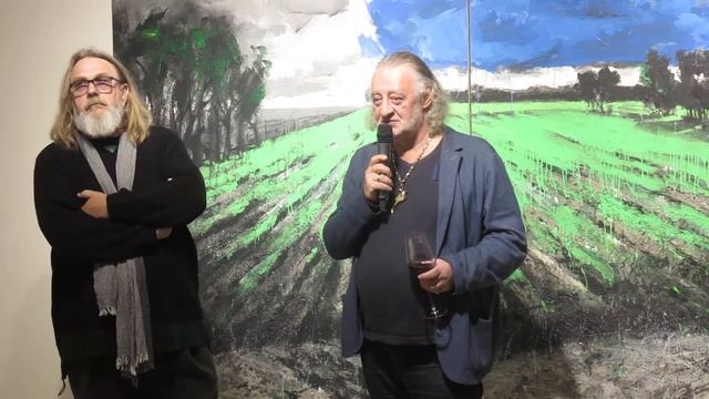 Вернисаж выставки Владимира Мигачева «Энтропия пространства» в Arts Square Gallery 29.09.2022 г. смотреть онлайн