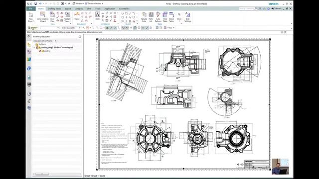 NX CAD Quick Tips: NX 11 Convert Non-Master Model Drawing to 3D PMI смотреть онлайн
