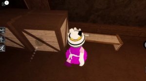 Piggy, книга 2, глава «Особняк», получение скина Бела | Piggy Roblox