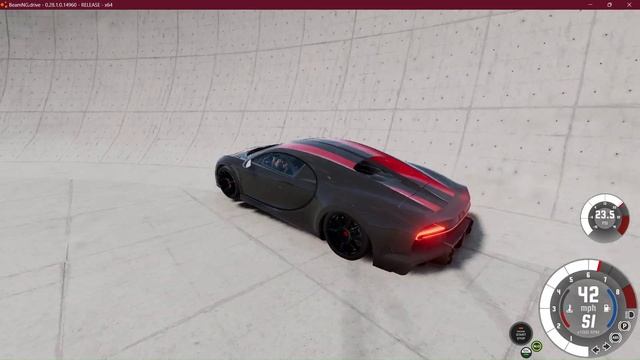 The Bugatti Chiron Test in BeamNG смотреть онлайн