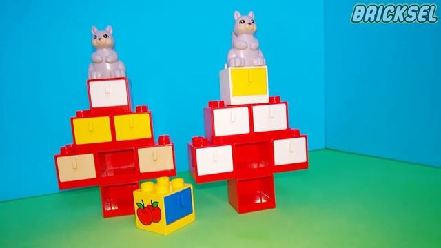 Тумба-Ёлки. Юмор LEGO DUPLO. (Curbstone-Firs. Humour LEGO DUPLO) Елка. Тумбочка. Тумба. смотреть онлайн