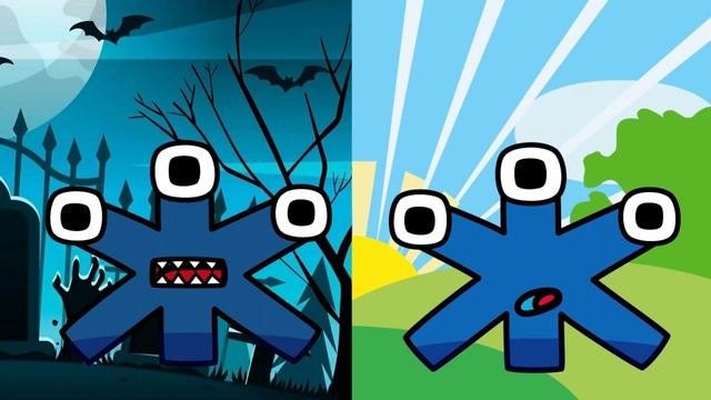 Russian Alphabet Lore (Evil vs Normal) Part 2 (Е-З) смотреть онлайн