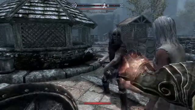 "Skyrim" with LinAl. Как приручить дракона. Приколы 2022, баги, фейлы, смешные моменты смотреть онлайн