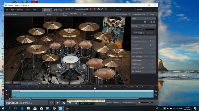 Новые ударные для моих каверов