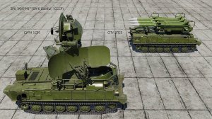 СПУ 2П25 ЗРК «КУБ» и  СУРН 1С91 ЗРК «КУБ»  (СССР).  Симулятор DCS World.