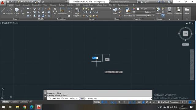 #AutoCAD Tutorial - Use of Snaps and Command Prompt and Status Bar смотреть онлайн
