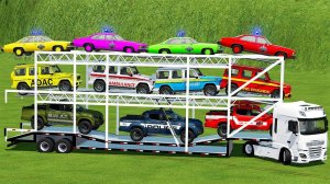 Машинки летают и прыгают! Развивающие мультики Машины помощники. Мультфильмы про машинки