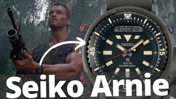 Обзор и настройка часов  Seiko Prospex SNJ031 "ARNIE"