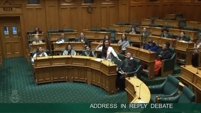 Танец маори хака в парламенте Новой Зеландии смотреть онлайн