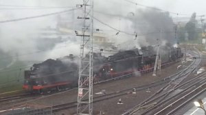 Паровозы на Щербинке