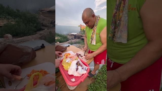 Ужин во дворе смотреть онлайн