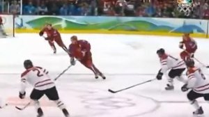Хоккей. Олимпиада 2010. Россия-Канада. Лучшие моменты.