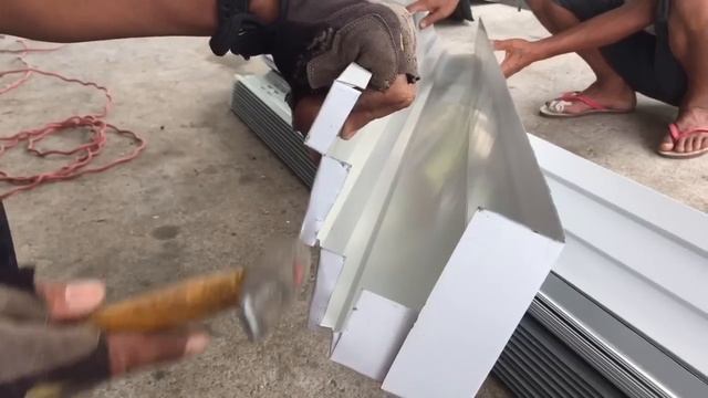 Paano Magkanto ng Gutter to Side Flashing (Banaue Type) смотреть онлайн