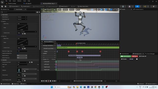 89 - Fix Anim Notify Changes for HandIK during Freehang Hop смотреть онлайн