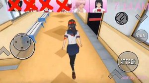 •||устранение соперниц в Yandere chan Simulator 1.2. (1 Часть)||• #яндере #капкут #убийца