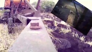 ДТ 75 пахота с ПЛЭ