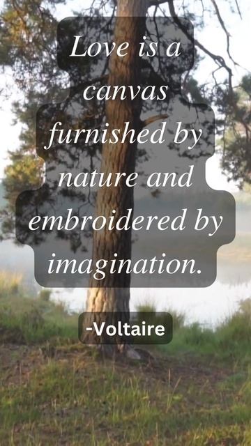 Love Quotes - Voltaire | Classical Sad Music | Inspirational