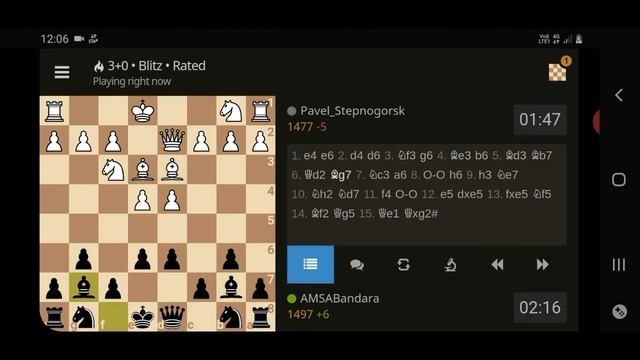 Play Chess Speedily, Using Internet , With Sagara Bandara