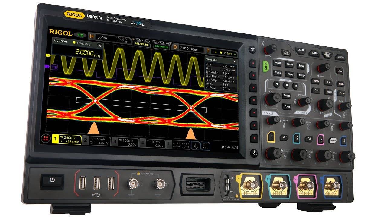 RIGOL's MSO8000 Series Digital Oscilloscope смотреть онлайн