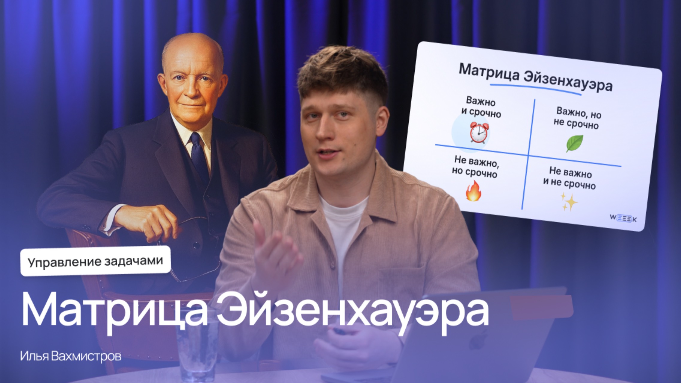 Матрица Эйзенхауэра: быстрый способ начать делать дела | WEEEK