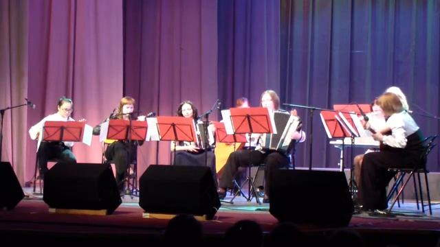 Педагогический ансамбль РНИ Вдохновение, Цыганков - Тустеп смотреть онлайн